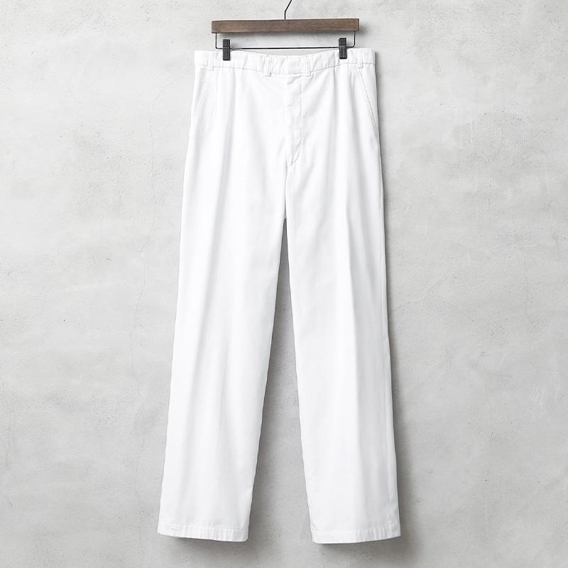 MILITARY（ミリタリー） 実物 USED ドイツ軍 NAVY ホワイト トラウザー