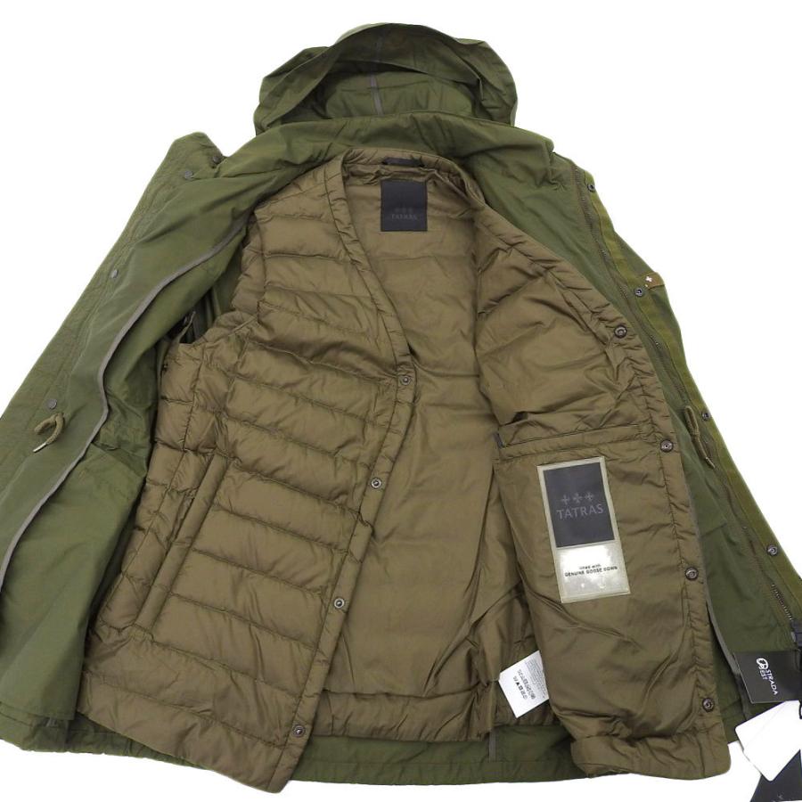 新品同様 TATRAS タトラス BERGAMOTTO ダウンライナー付 ブルゾン
