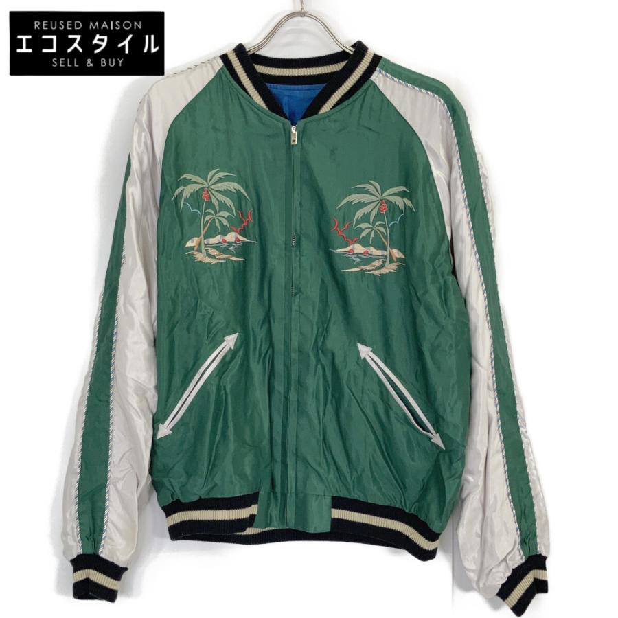 TAILOR TOYO テーラ―東洋 TT15273 ALOHA HAWAII スカジャン グリーン