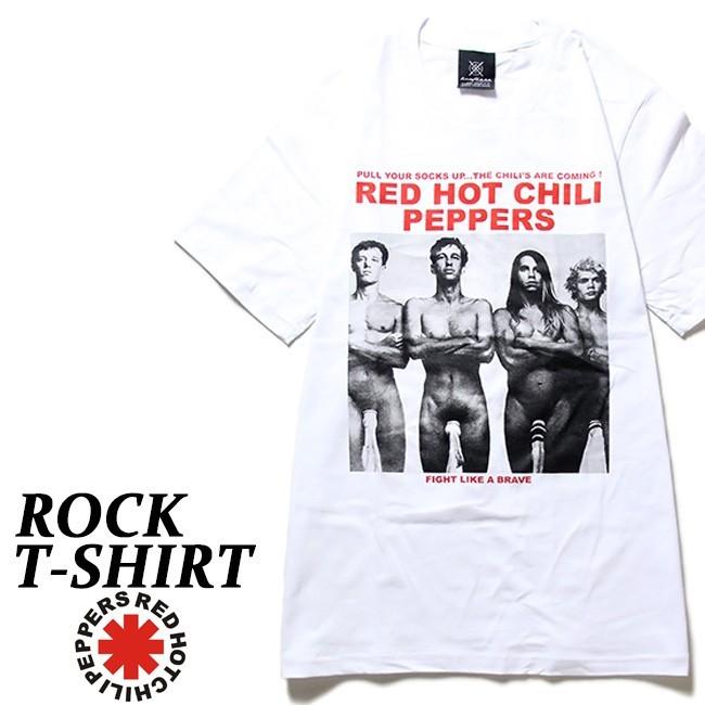 ロックTシャツ バンドTシャツ パンク メンズ レディースRed Hot Chili