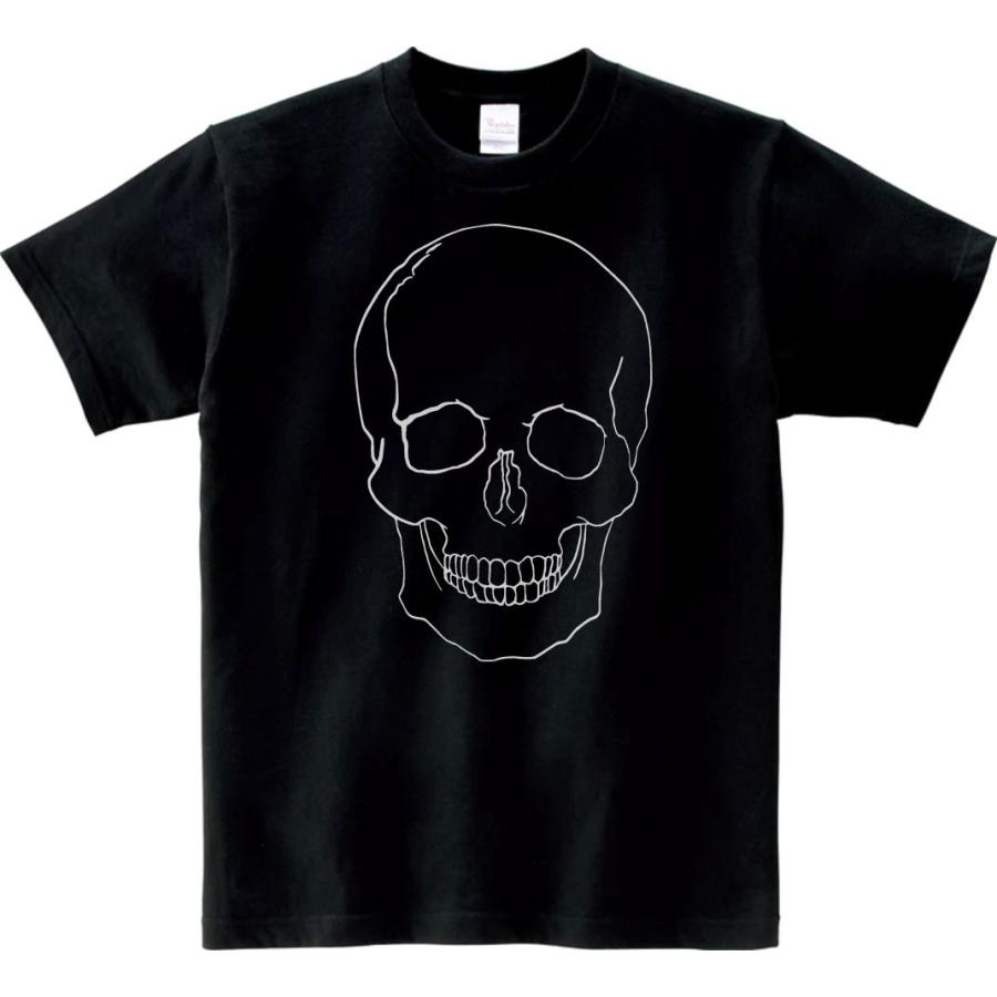 デザイン Tシャツ ドクロ スカル ブラック : Tシャツ専門店 T1500