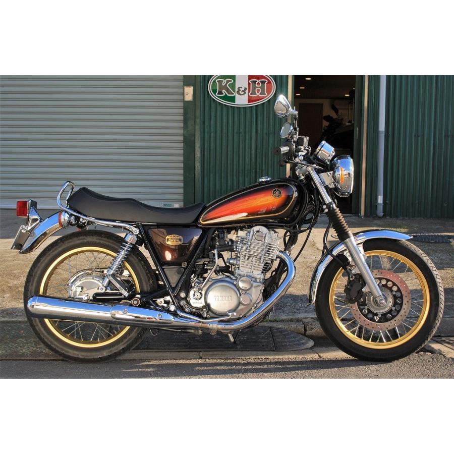 K&H 段付きシートA ステッチ仕上げ SR400 FI 【S-1203A】'10〜 FI