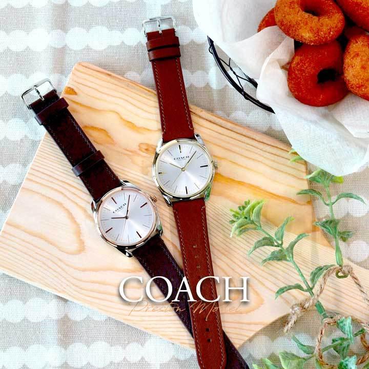 COACH（コーチ） プレストン Preston メンズ 時計 腕時計 レザー