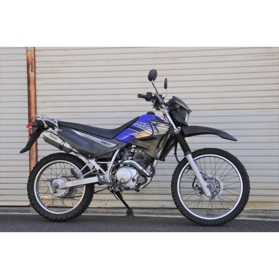 SECRET SPEED☆ヤマハ XTZ125 スリップオンマフラー ソリッド