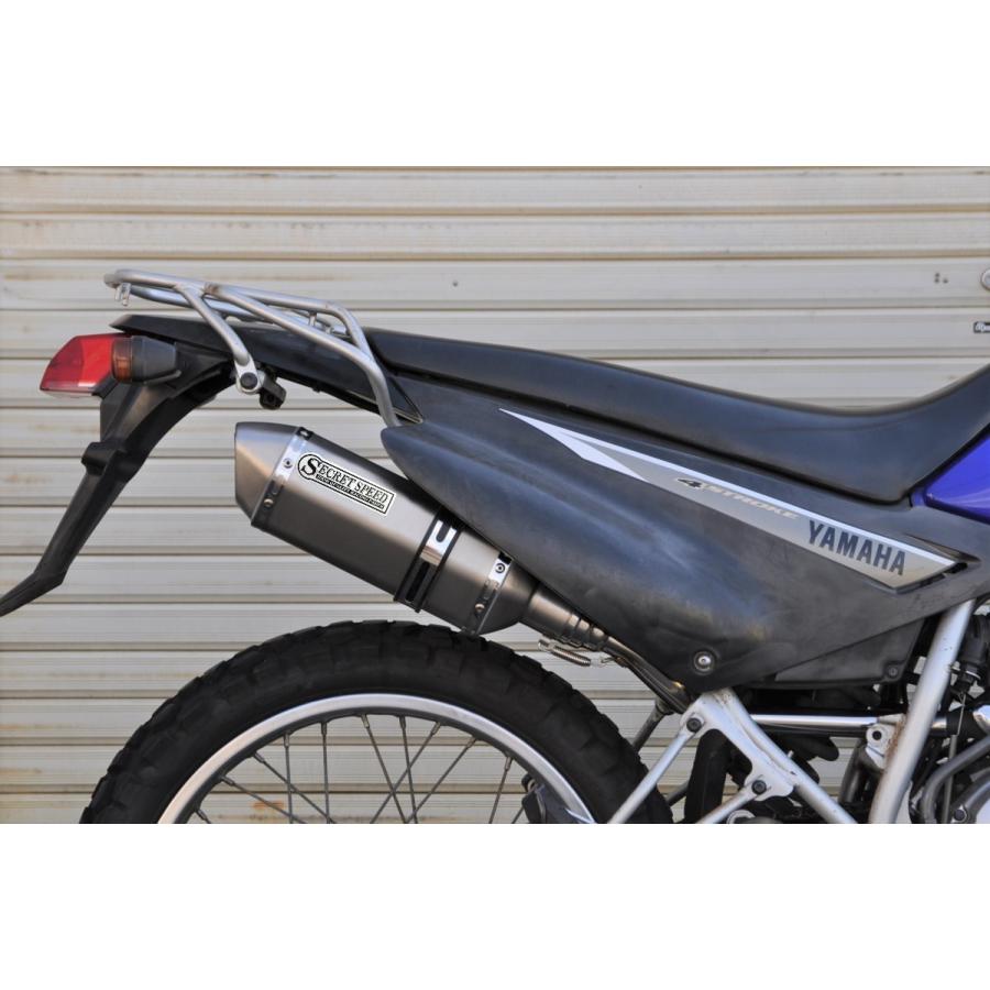 SECRET SPEED☆ヤマハ XTZ125 スリップオンマフラー ソリッド