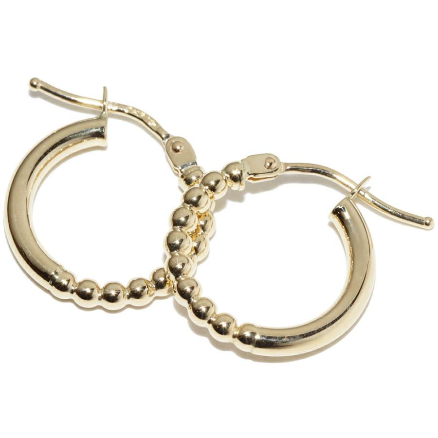ピアス K18YG フープピアス : たかみ質店 Yahoo!店 - 通販 - Yahoo