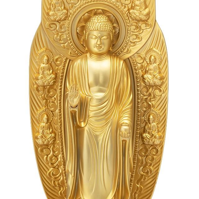 薬師如来立像 合金製 20cm【牧田秀雲作】 : 仏壇・仏具販売-仏壇屋