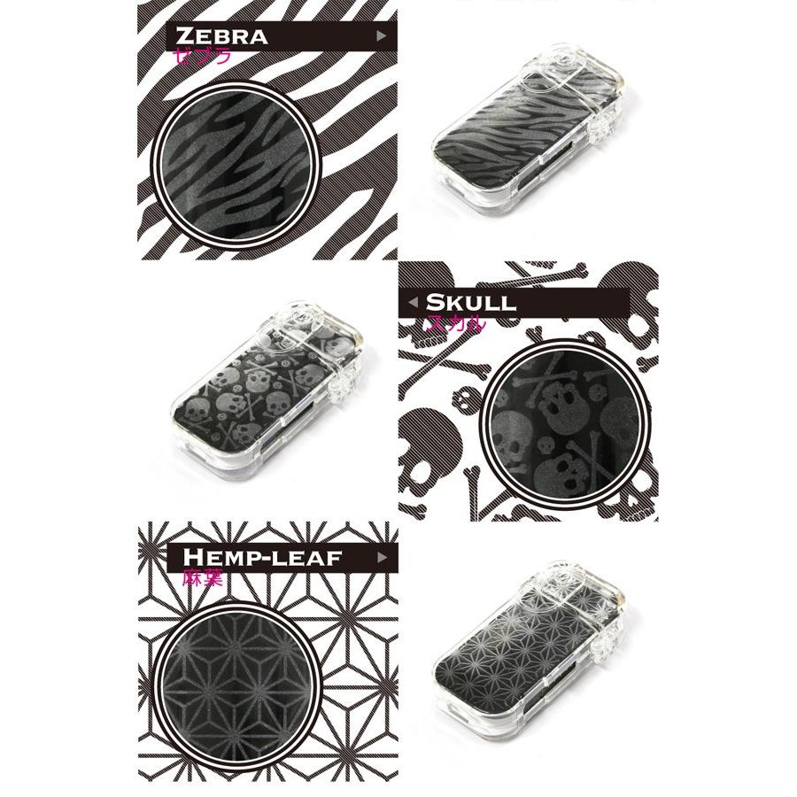 河島製作所 iQOSロックハードケース デザインVer. クリア柄 アイコス用