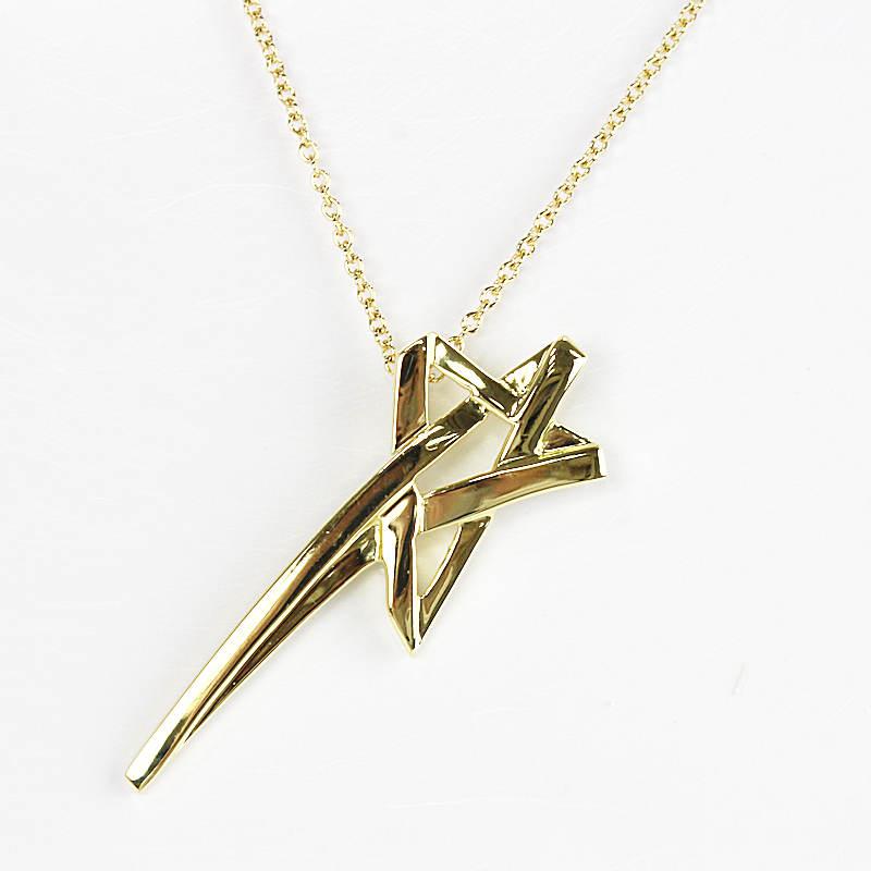 TIFFANY&Co.（ティファニー） ネックレス シューティングスター K18