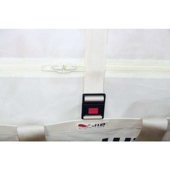 JIB（ジブ） DLG JIB ラージダッフルバッグ ホワイト／アイボリー