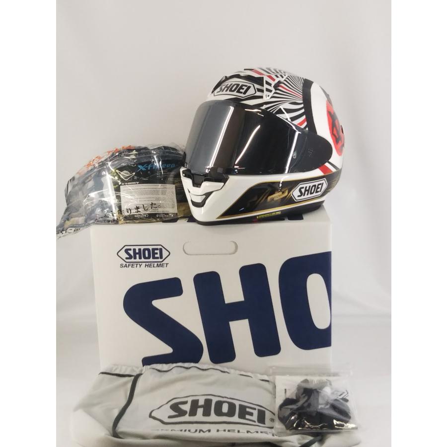 SHOEI 未使用品/付属品完備/SHOEI ショウエイ X-1 X-Fifteen MARQUEZ