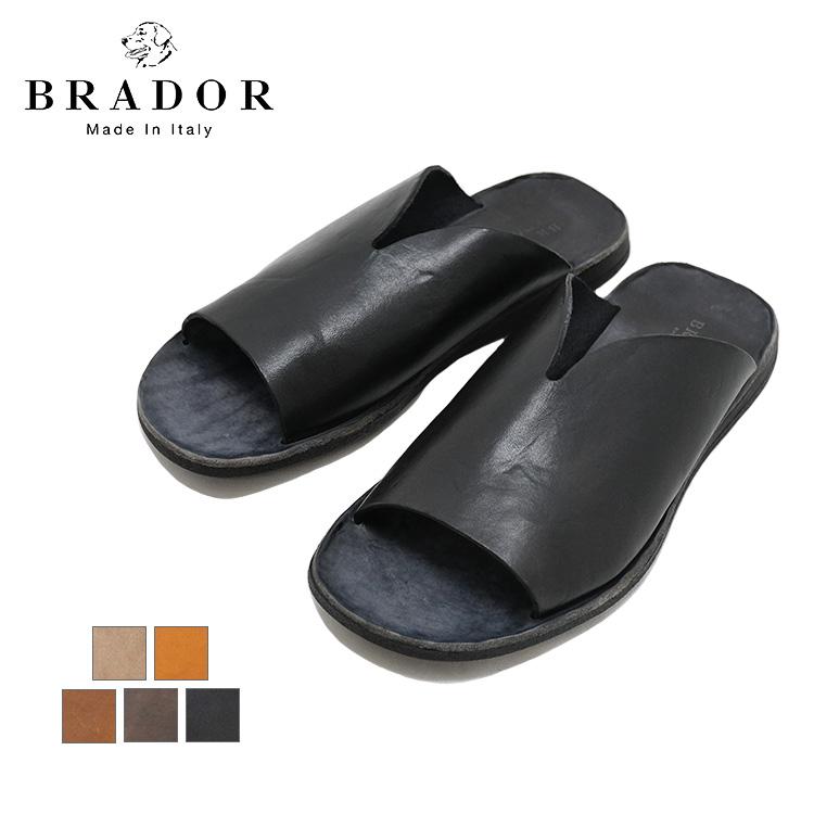 BRADOR（ブラドール） LEATHER SANDALS レザーサンダル シャワー