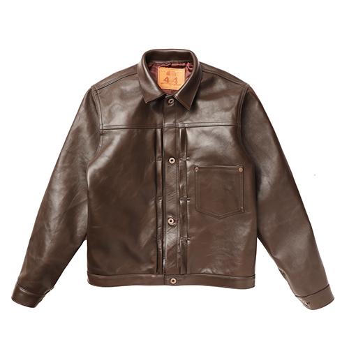 JELADO（ジェラード） 44レザージャケット 別注 ホースハイド 馬革 茶