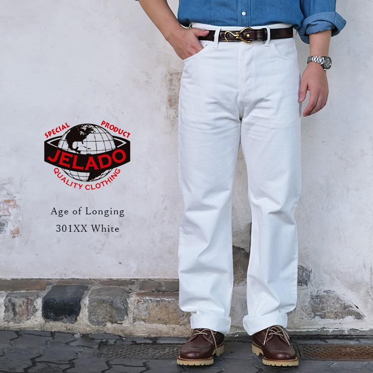 JELADO（ジェラード） JP01301WH Age of Longing 301XX White ラスト