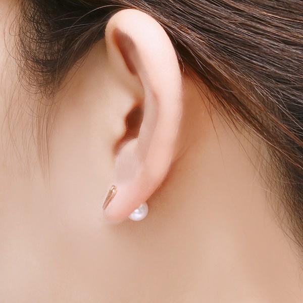 ジュエリーツツミ K10ピンクゴールドダイヤモンドピアス : ジュエリー