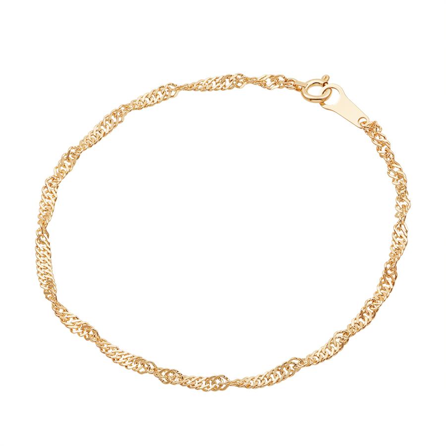 ジュエリーツツミ K18イエローゴールドブレスレット : ジュエリー