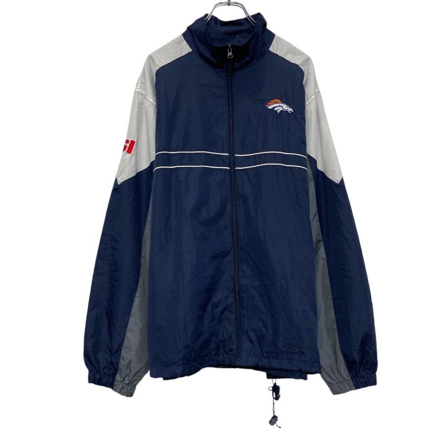 Dunbrooke ナイロン ジャケット XL ネイビー ホワイト ビッグサイズ