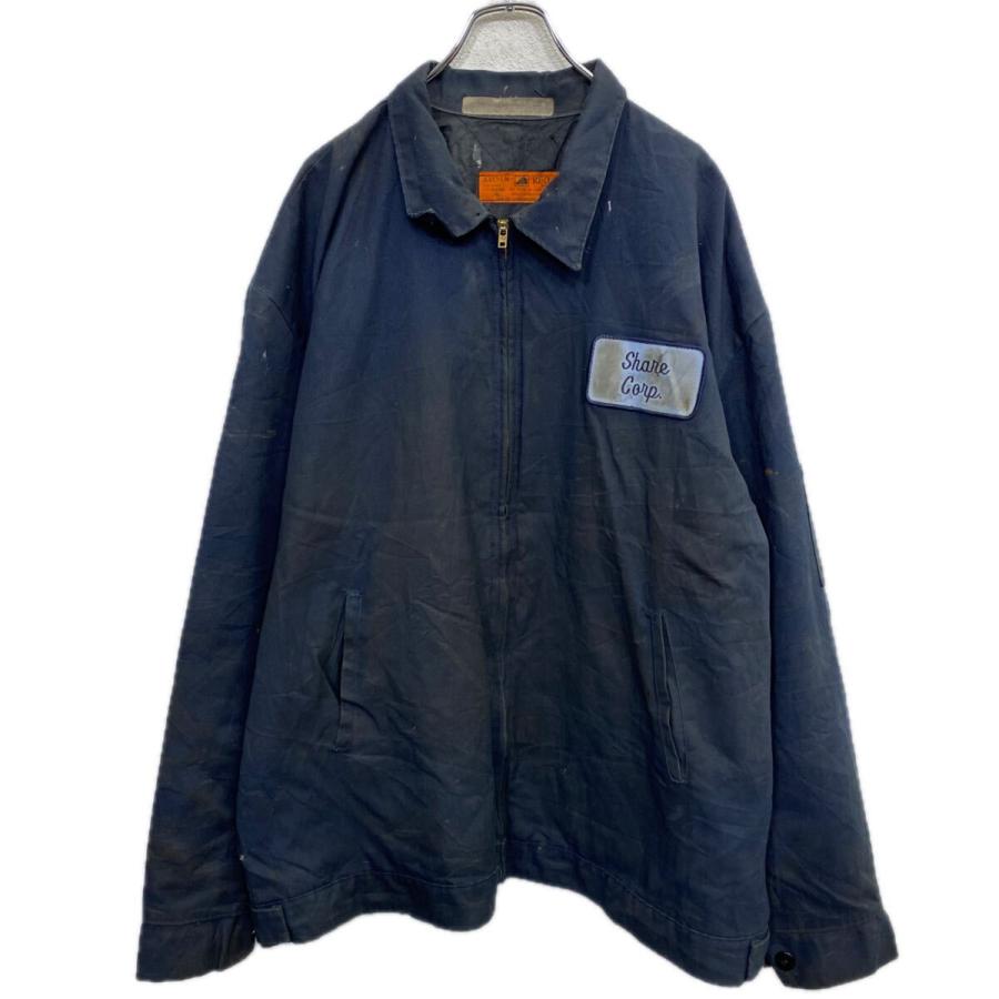 RED KAP ワークジャケット 2XL ネイビー レッドキャップ USA製 作業着