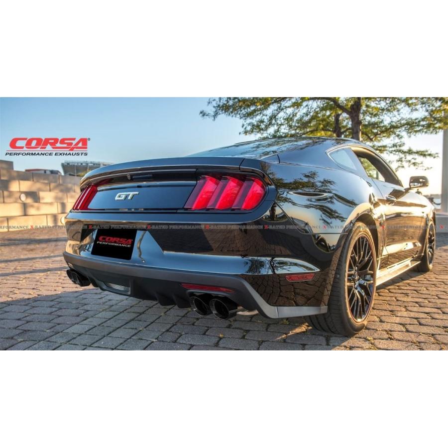 フォード マスタング 2015-2018 エキゾーストシステム マフラー : X