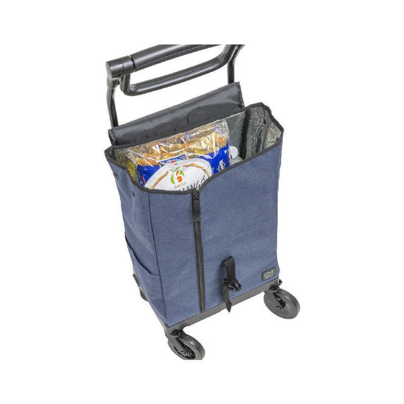 GRANMARIE 保冷温仕様ショッピングカート ドットブラック GM-124-DBK