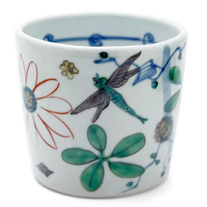 色絵染付野花文マグカップ・正木春蔵 : 和食器の愉しみ 工芸店ようび