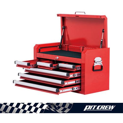 ヨロスト PITCREW 6段チェスト (工具箱 ツールチェスト) トップトレー
