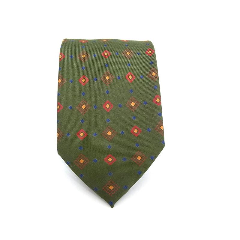 E.MARINELLA（マリネッラ） E.Marinella NAPOLI ネクタイ ナポリ 緑