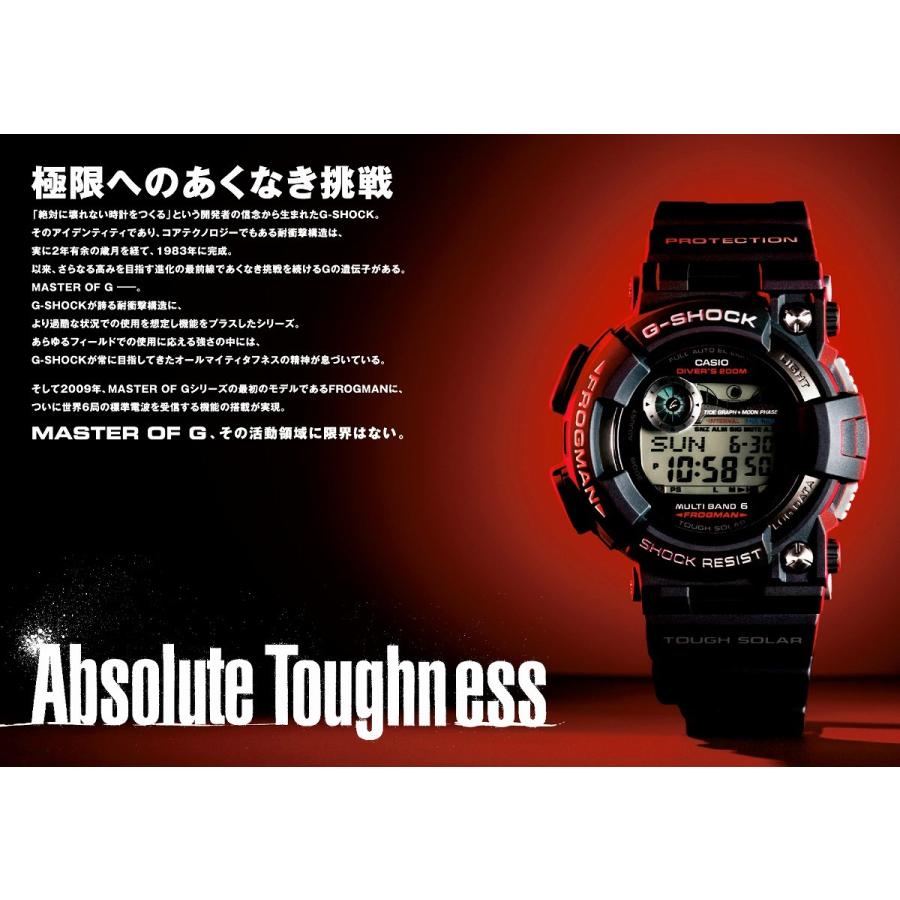G-SHOCK カシオ Gショック フロッグマン GWF-1000-1JF 20気圧潜水用