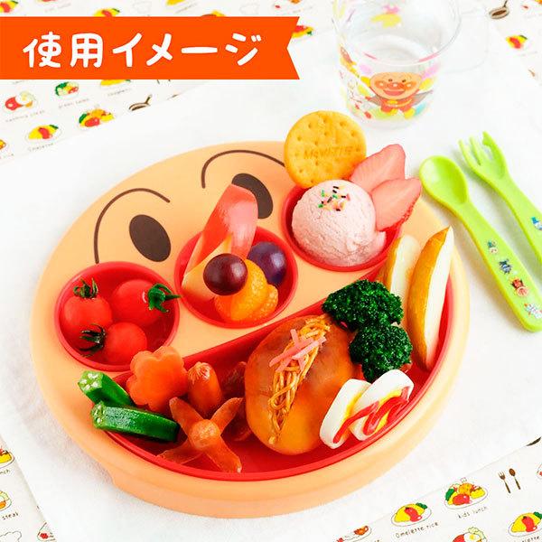 LEC（レック） アンパンマン フェイスランチ皿 T-264 ｜ ランチ