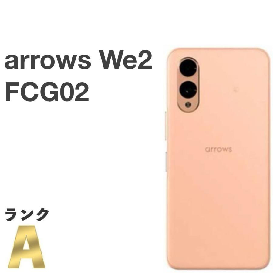 arrows We 【美品】arrows We2 FCG02 ライトオレンジ au SIMフリー
