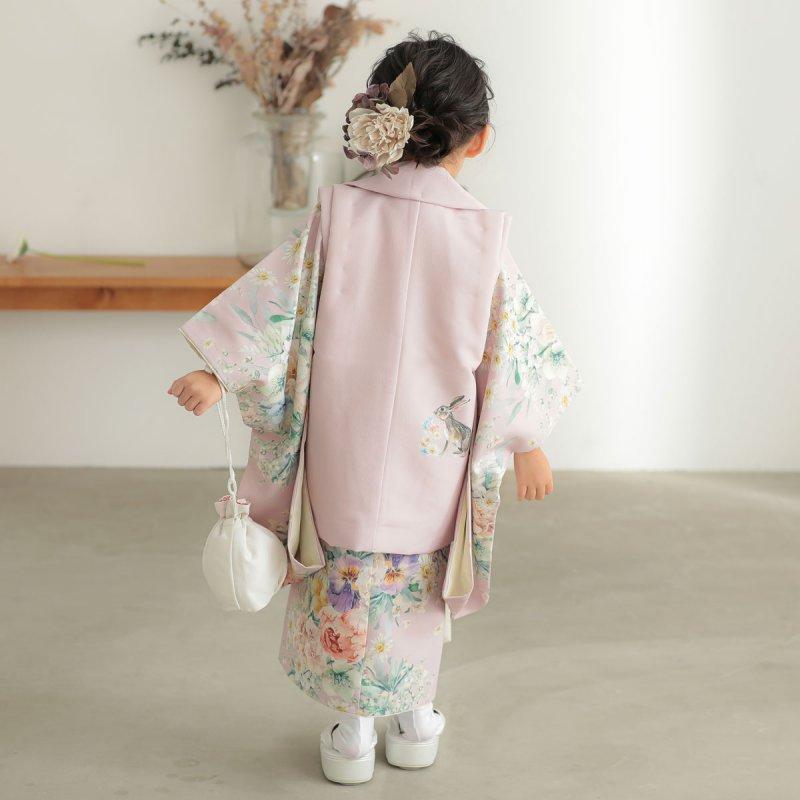 七五三 着物レンタル 3歳 753 いちは ブランド着物 女の子 フルセット