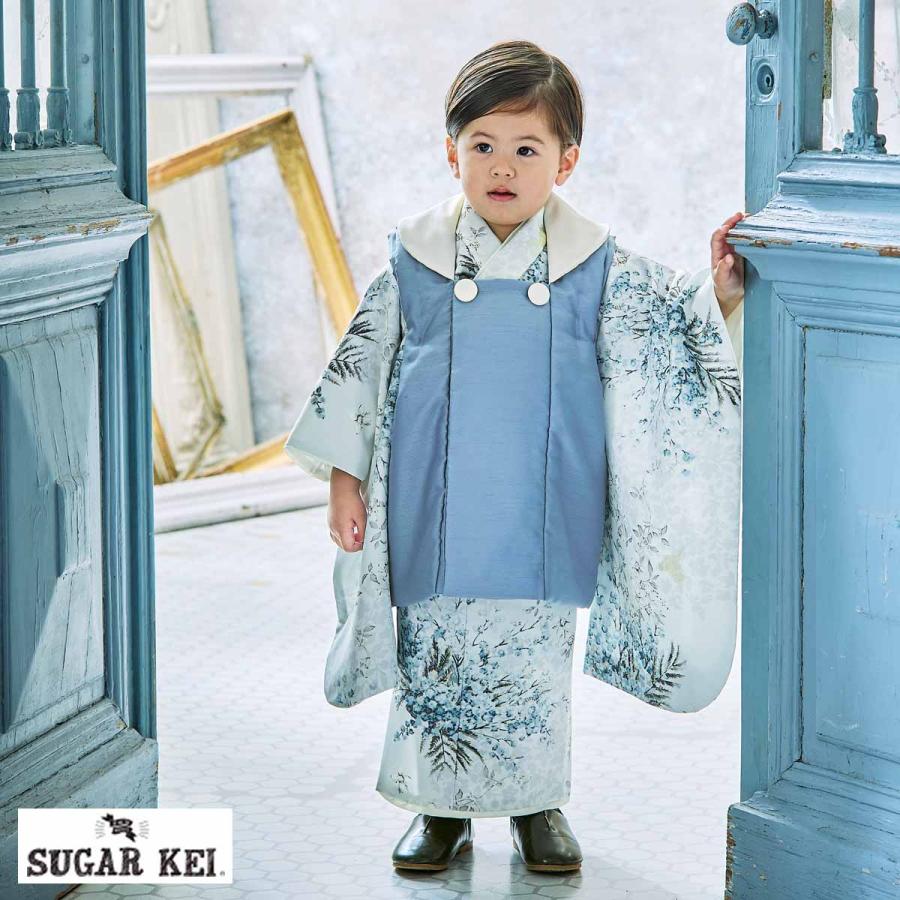 七五三 着物レンタル 3歳 753 シュガーケイ ブランド着物 男の子 フル