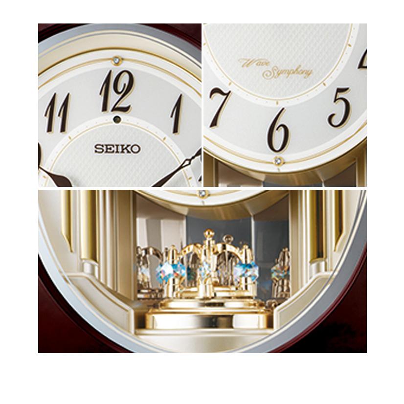 SEIKO 掛け時計 振り子 からくり セイコー 電波時計 壁掛け おしゃれ