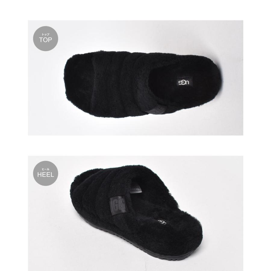 UGG（アグ） サンダル メンズ フラッフ ユー UGG 1117473 黒 シープ