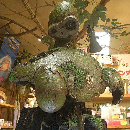 ジブリガーデニングプランター 】天空の城ラピュタ/ロボット兵の願い