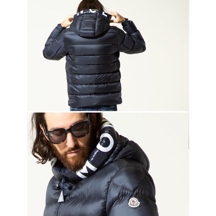 MONCLER（モンクレール） メンズ ダウンジャケット ロゴ フード