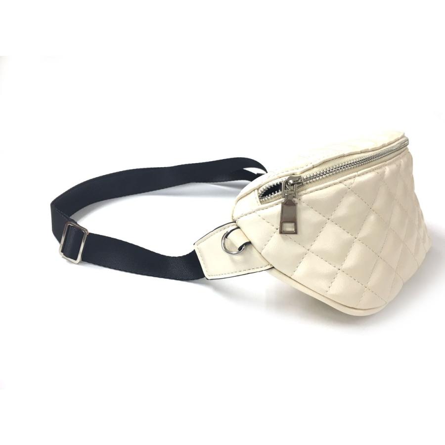 adia ウエストバッグ レディース メンズ おしゃれ キルティング ボディ