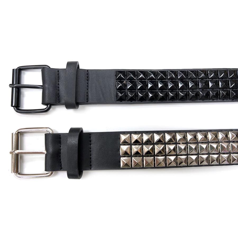 adia ベルト スタッズベルト ロック パンク ピラミッドスタッズ ビョウ