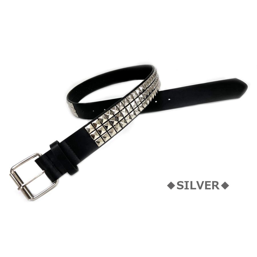 adia ベルト スタッズベルト ロック パンク ピラミッドスタッズ ビョウ