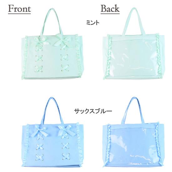 痛バッグ トート ビニールトートバッグ 魅せトート 痛バ ザッカマート