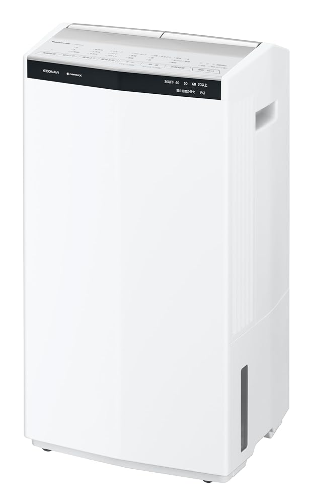 Panasonic ハイブリッド方式 衣類乾燥除湿機 クリスタルホワイト F