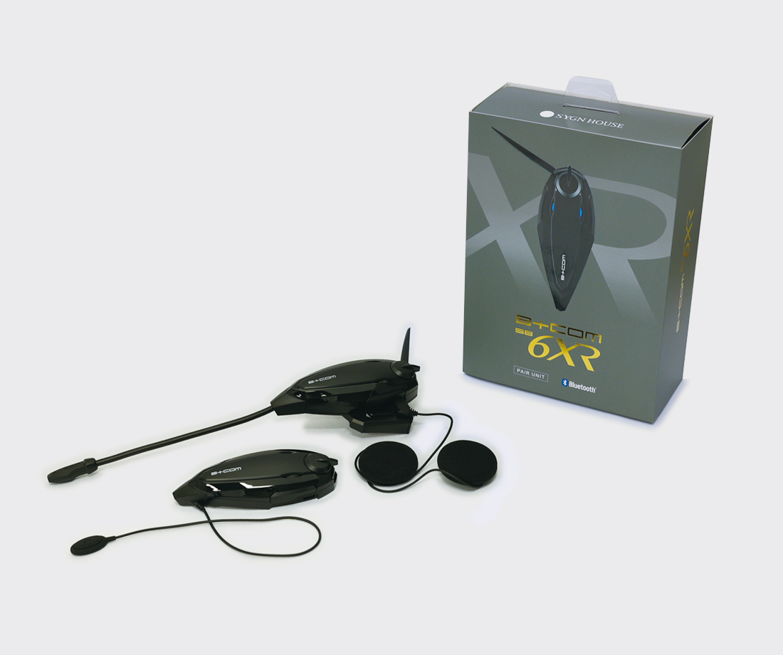 B＋COM SB6XR ブラック シングルUNIT バイク用 インターコム - 最安値