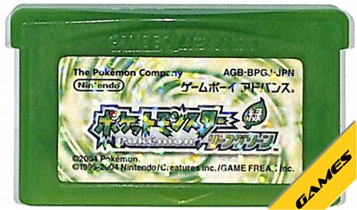 任天堂 【GBA】 ポケットモンスター リーフグリーン ゲームボーイ