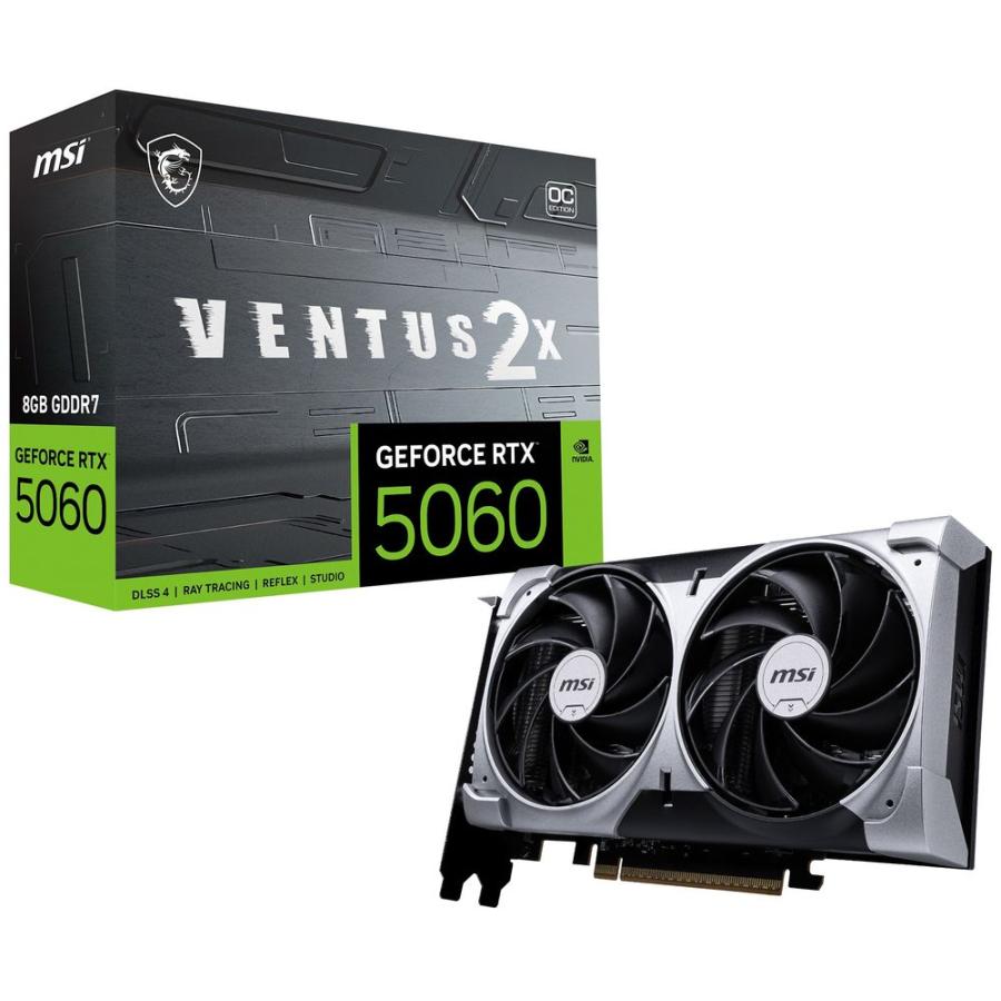 MSI GeForce RTX 3060 VENTUS 2X 12G OC グラフィックボード、ビデオ