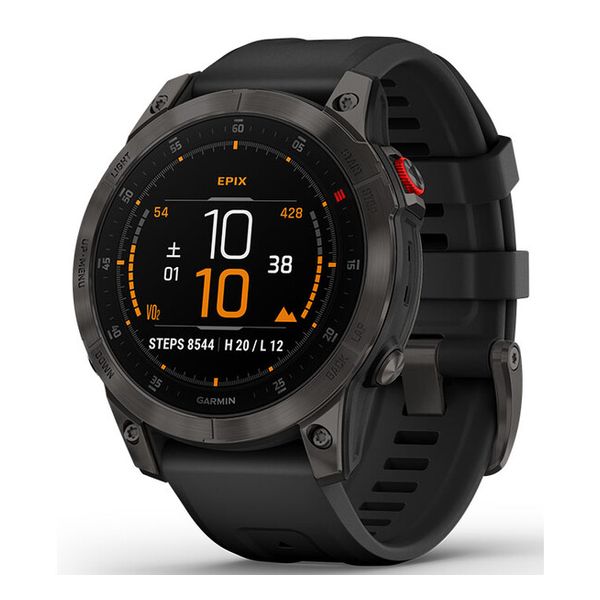 GARMIN epix Sapphire Carbon Gray DLC Ti/Black 010-02582-15