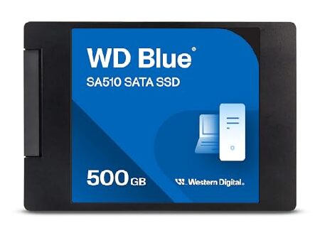 Western Digital WDS500G3B0A ［WD Blue SA510 2.5インチ 7mm SATA