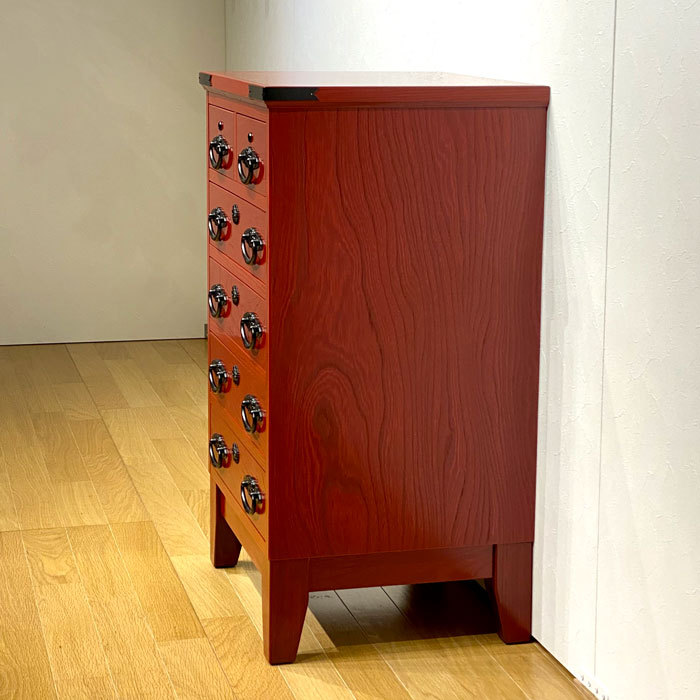 チェスト 整理箪笥 和箪笥 民芸家具風 和家具 日本製 国産家具 民芸