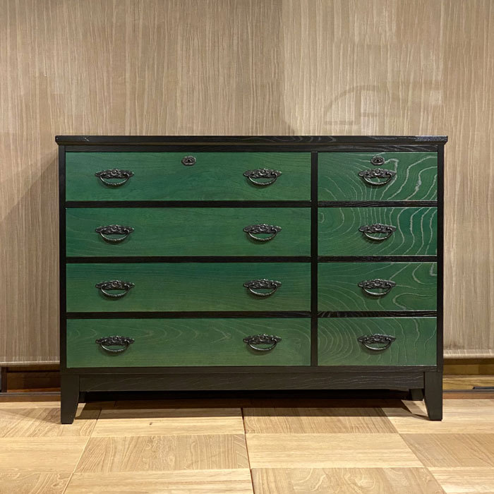 チェスト 整理箪笥 和箪笥 民芸家具風 和家具 日本製 国産家具 民芸