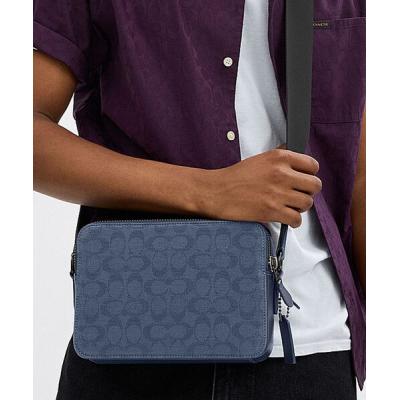 コーチ ショルダーバッグ シグネチャー ブルーのおすすめ人気商品一覧