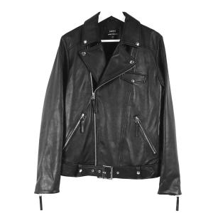 希少 マルニ 上質 ラムレザー ボタンレス デザイン 半袖 ジャケット 38 希少 マルニ 上質 ラムレザー ボタンレス デザイン 半袖 ジャケット 38